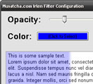 Irlen Filter Screenshot